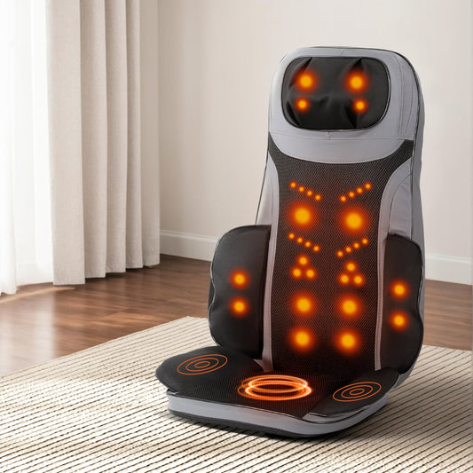 Livemor 8-nodes Full Back Heating Massage Cushion Seat