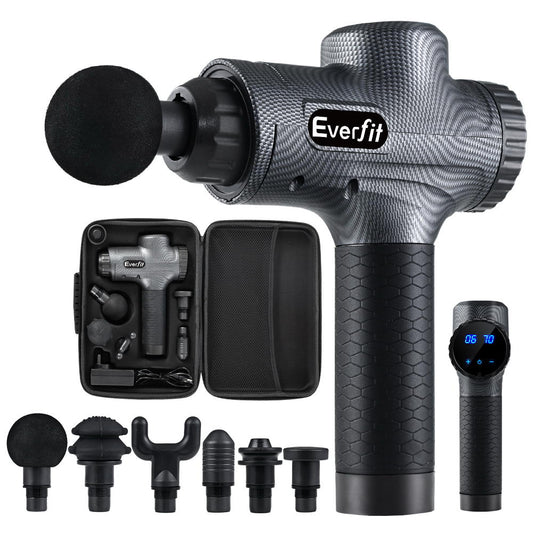 Everfit Massage Gun 30 Speed 6 Heads