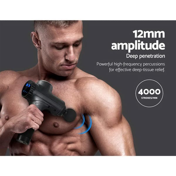 Everfit Massage Gun 30 Speed 6 Heads