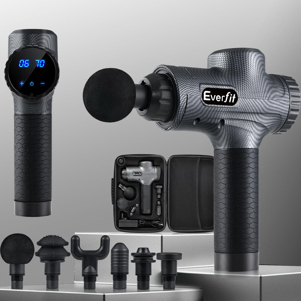 Everfit Massage Gun 30 Speed 6 Heads
