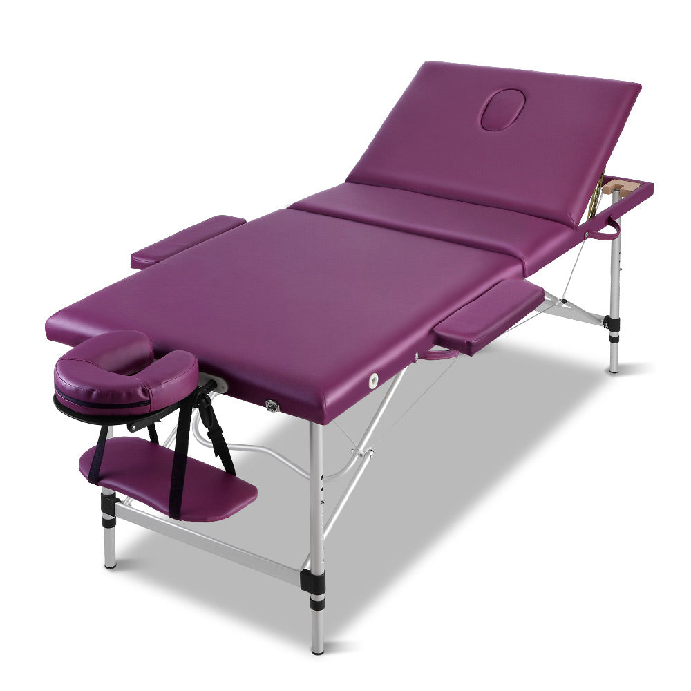 Violet Portable Massage Table- 75cm Wide