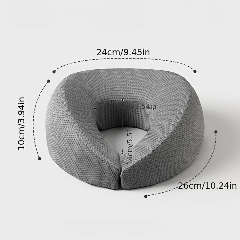 Soft O-shaped/U-shaped Face Pillow for Beauty, Massage, Ergonomic Face Pillow, Travel