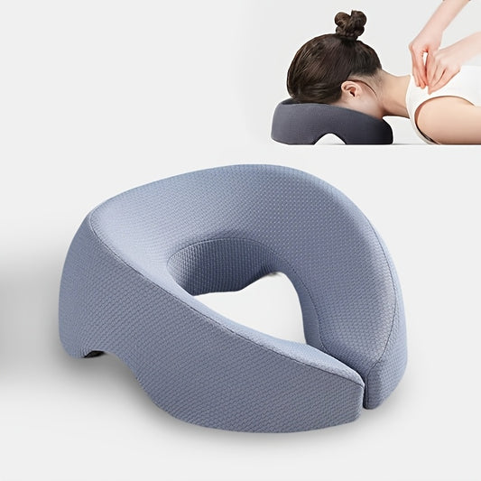 Soft O-shaped/U-shaped Face Pillow for Beauty, Massage, Ergonomic Face Pillow, Travel