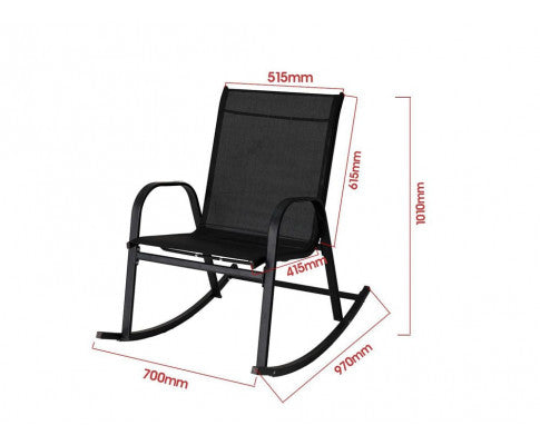 ROCKING CHAIR - Rock Your Way to Health with the Sleek & Modern Rocking Chair - FREE SHIPPING