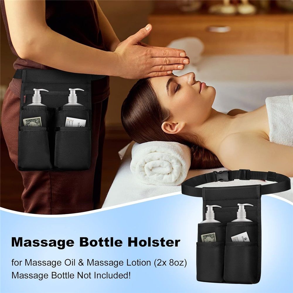 Massage Therapist Holster- Oil Bottle Holder